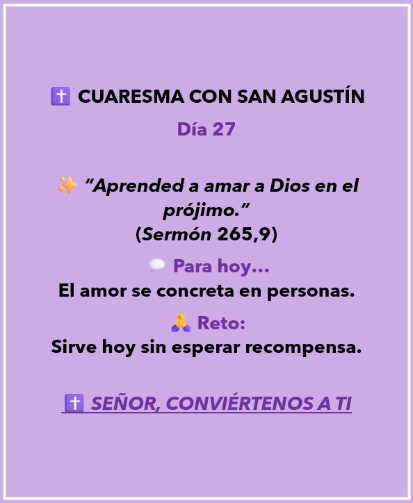 Cuarema con San Agustín